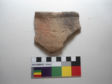 Acervo – fragmento de cerâmica